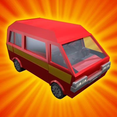 3D Model of Collection of 12 toy cars - 3D Render 4